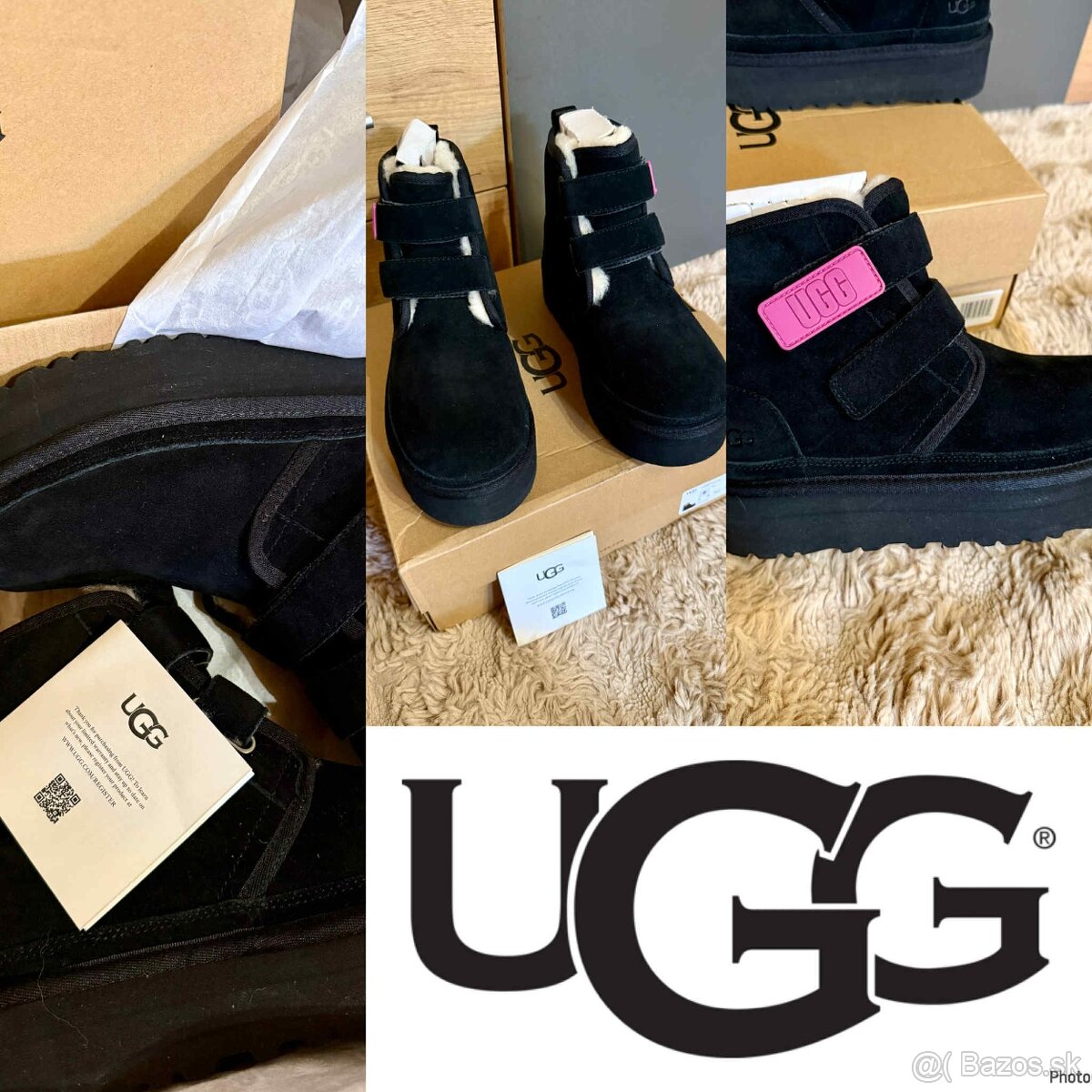 ugg neumel platform original damske cizmy-snehule nove