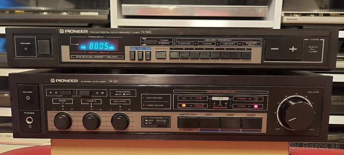 Predám vintage zostavu Pioneer