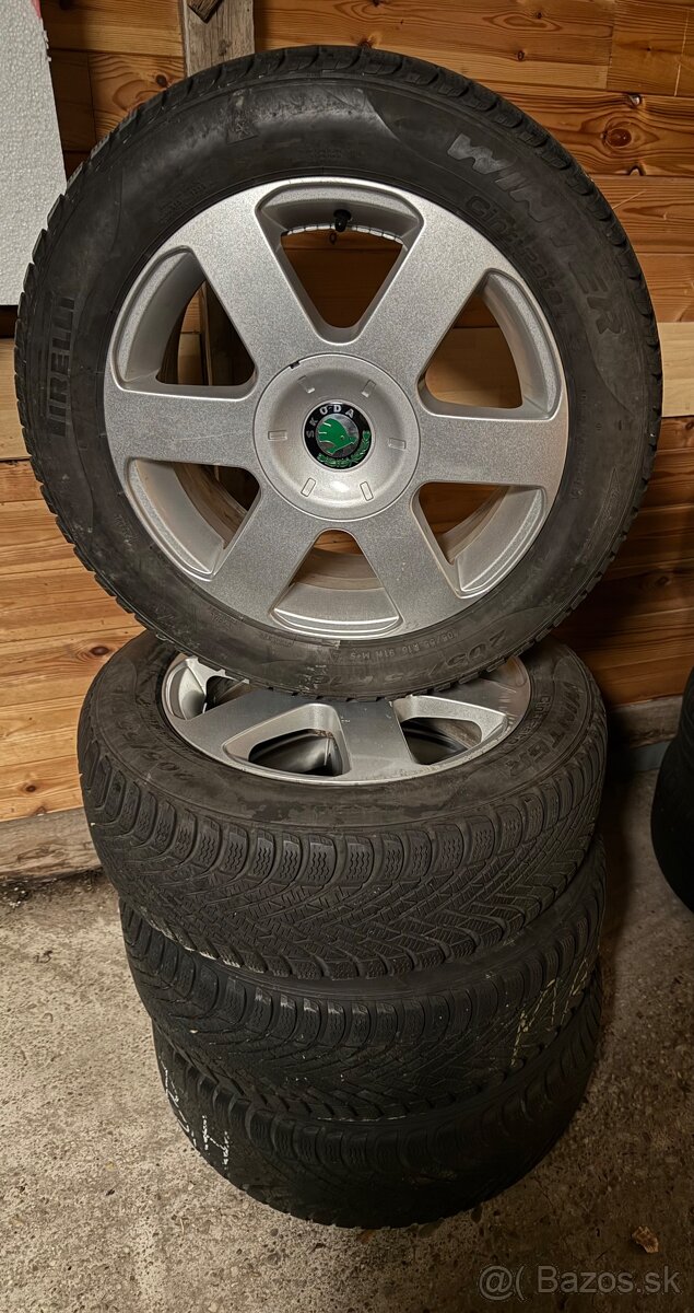 Zimná sada Škoda 5x112 R16