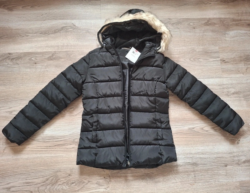 Nová dámska zimná prešívaná vetrovka/bunda 36