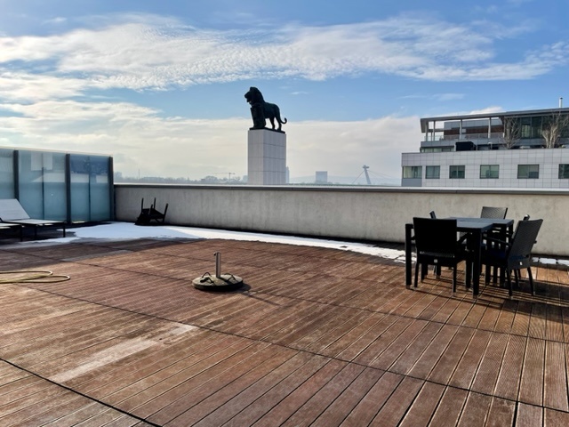 BA I. Luxusný byt s veľkou terasou v EUROVEA