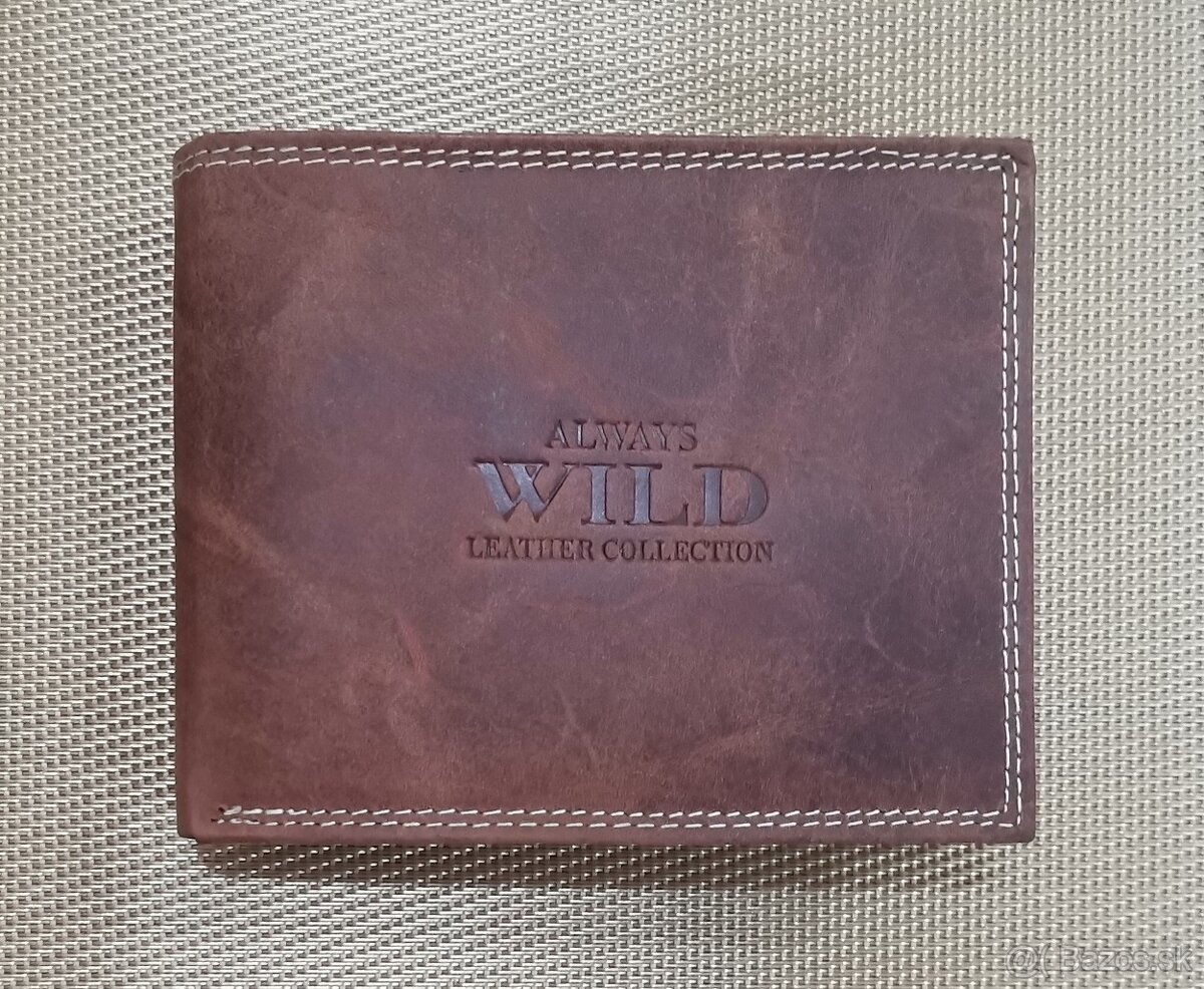 Pánska kožená peňaženka