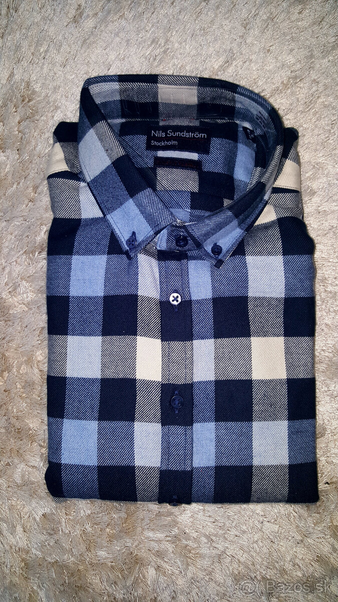 Košeľa Nils Sundstrom Stockholm v.XL- Nová