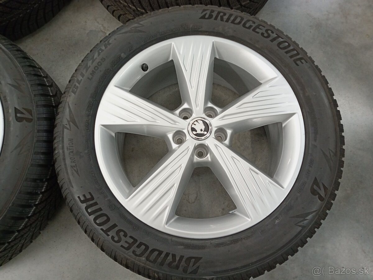 Predam zimne ALU 5x112 R19 8J ET45 ORIGINAL AUDI SKODA
