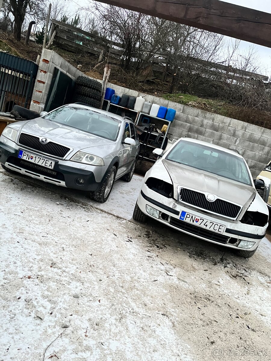 Predam 2x skoda octaviu 4x4