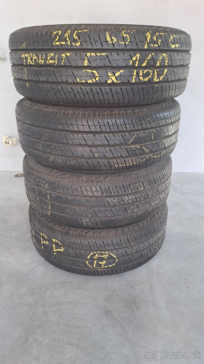 plechové disky Ford Transit + pneu