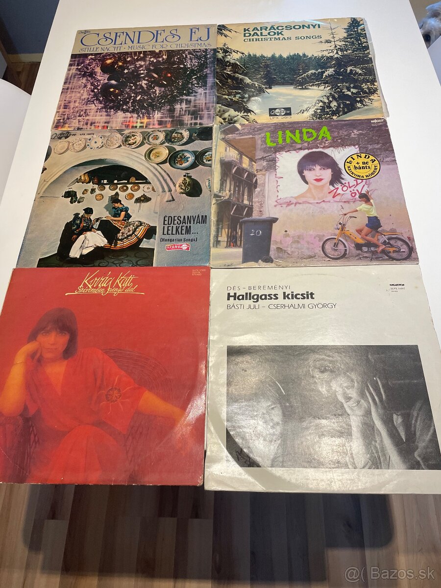 Lp platne maďarské aj vianočné