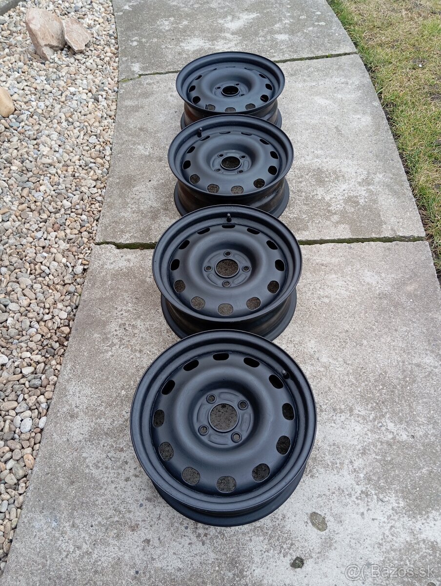 4x108 r15 plechové disky