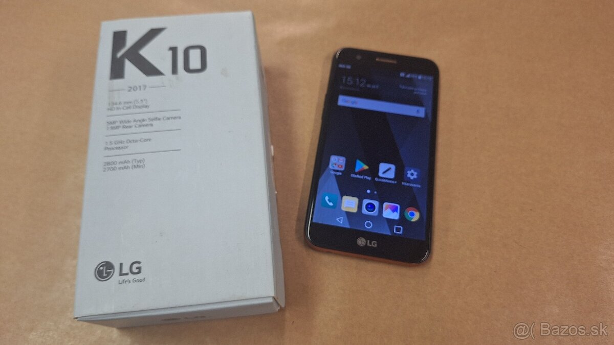 LG K10 2017 android 7
