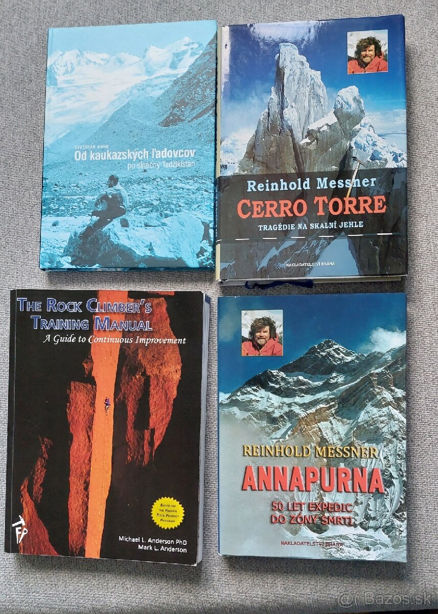 Knihy Messner, Svetozar Krno, Rock climbers manual