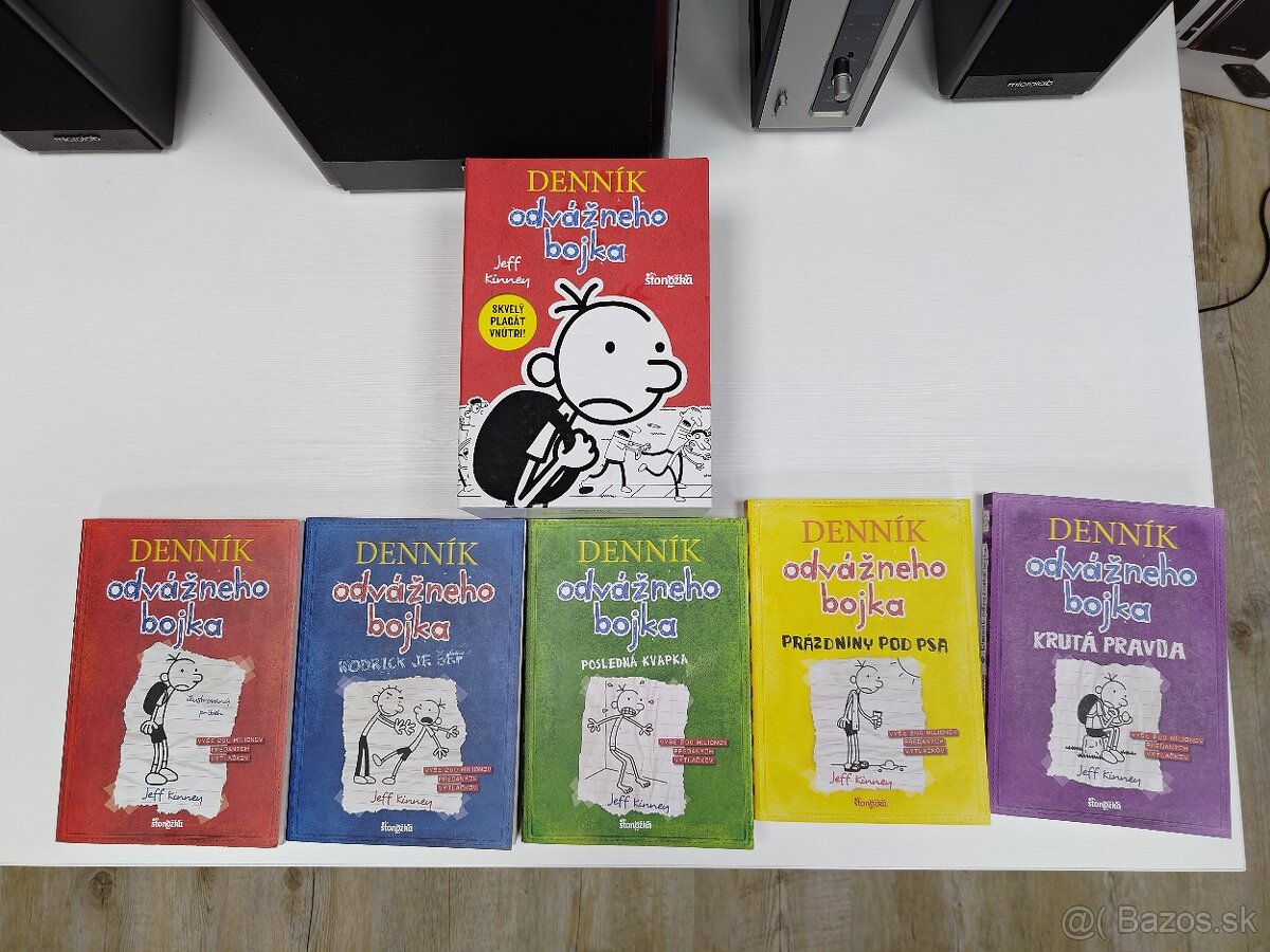 Denník odvážneho bojka, knihy 1-5
