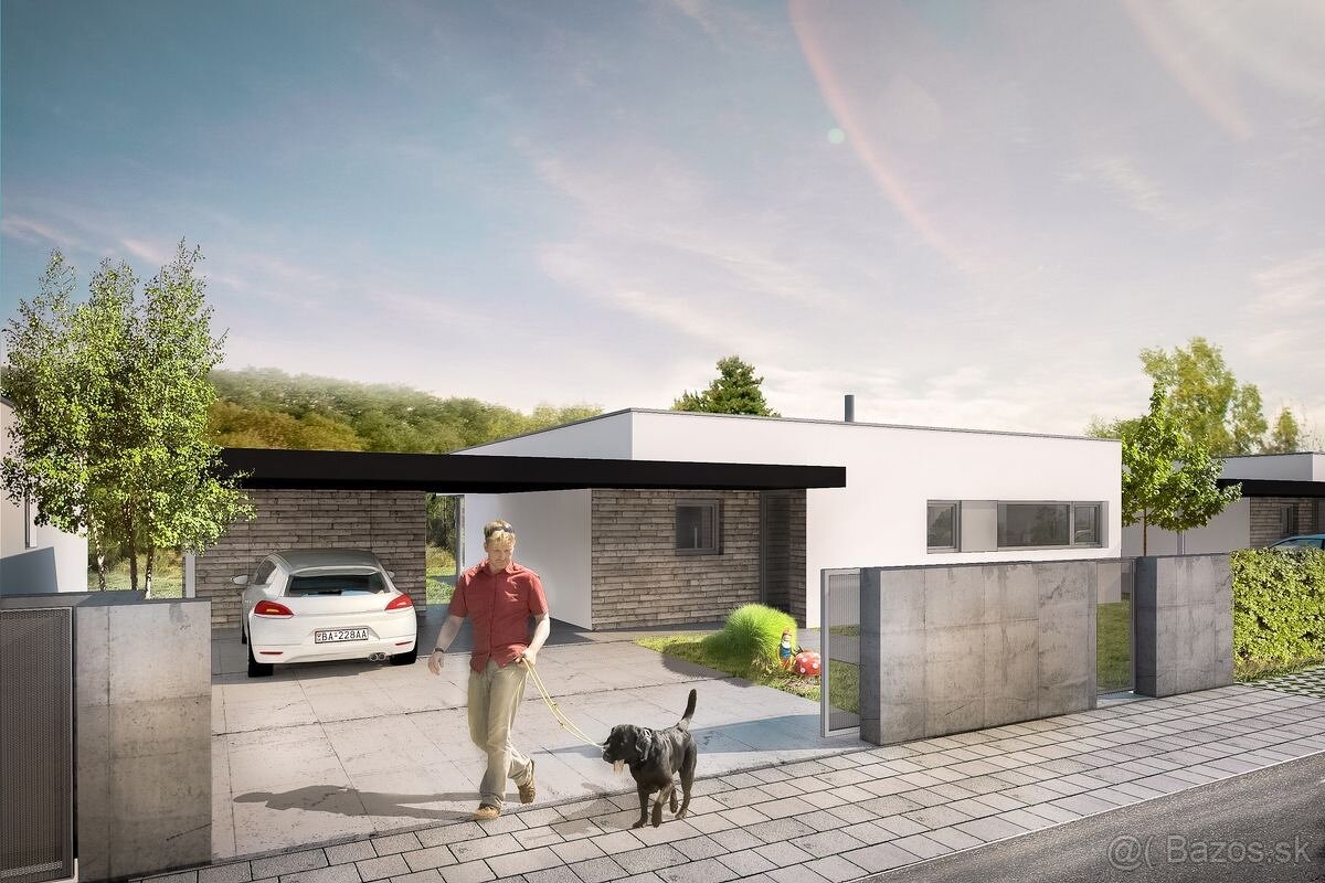 Novostavba - moderný 4 izbový bungalov Most pri Bratislave