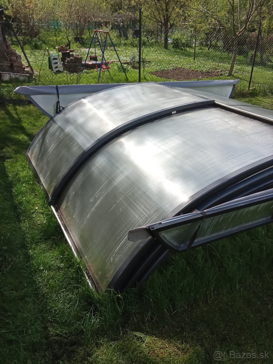 Prekrytnie bazéna 73m