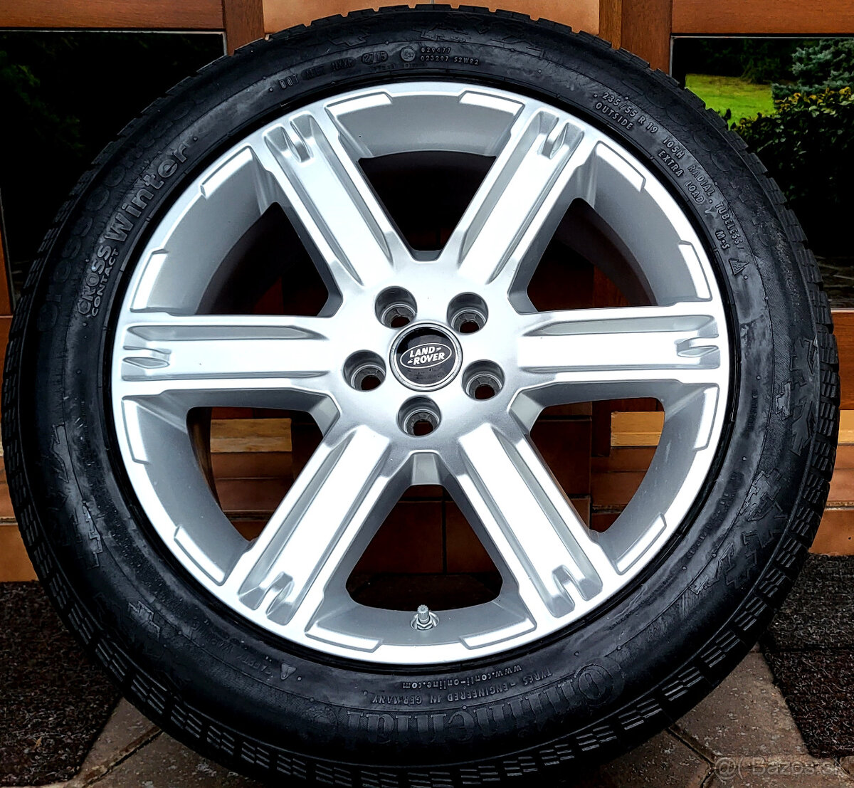 alu R19 5x108 pneu 235/55, LR Evoque, Volvo XC, E-Pace, Edge