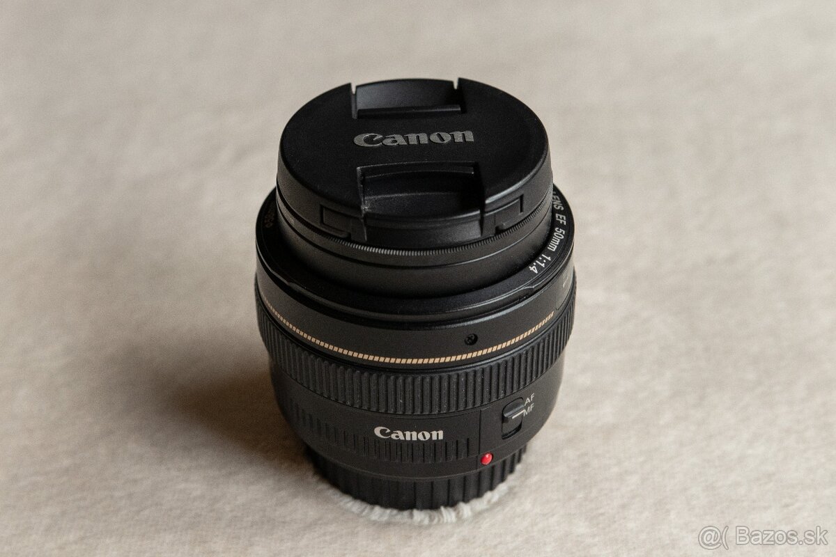 Objektív Canon EF 50 mm F1.4