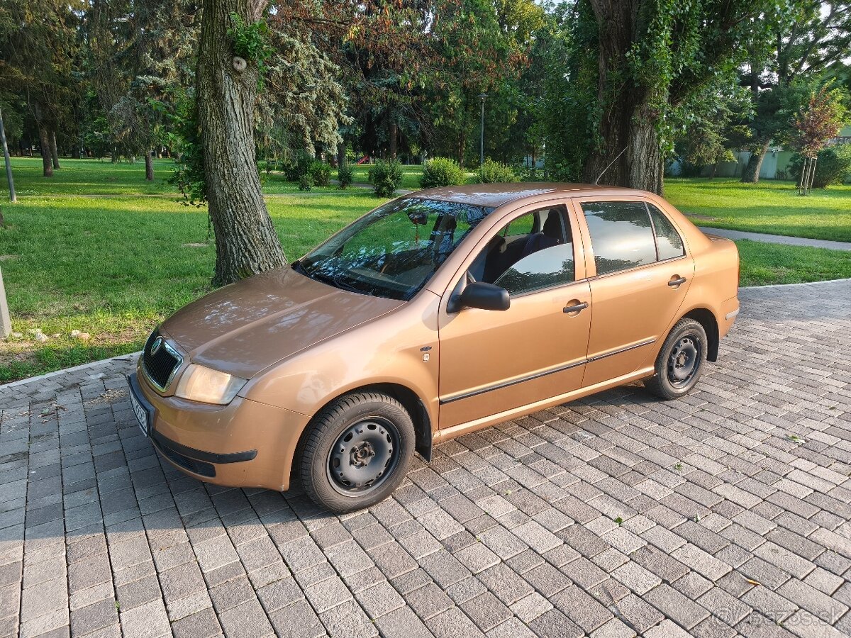 Škoda Fabia Sedan 1.4 MPI, 143 000 km, Nová TK/EK