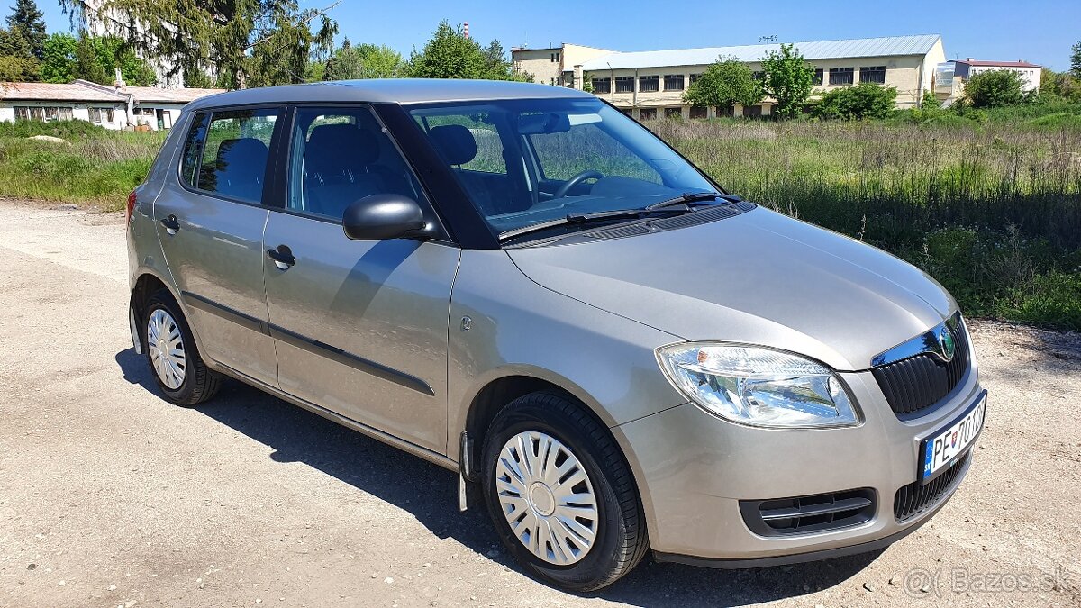 Škoda Fabia 1,4i/16V/benzín, naj. 40.000km, Garážovana