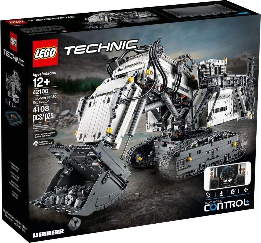 Predám Lego technic 42100 - Bager Liebherr R9800