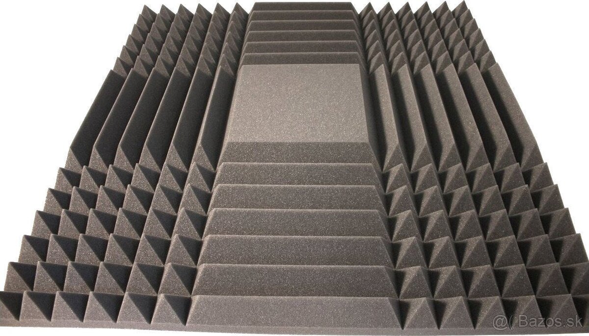 🧱 17 ks akustických panelov (Audiotec, Mega Acoustic)