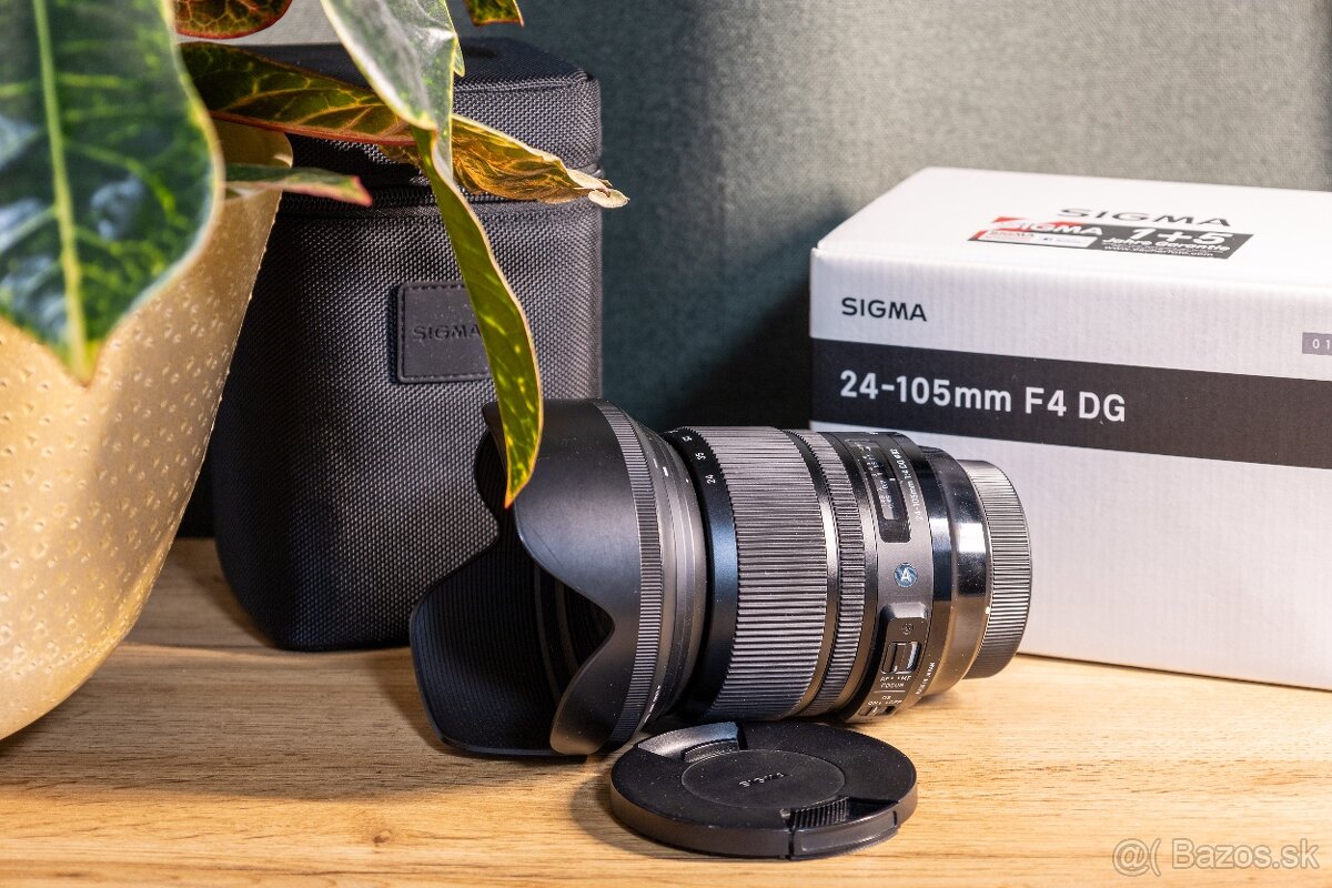 Sigma 24-105mm f/4 DG OS HSM Art pre Canon (top stav)