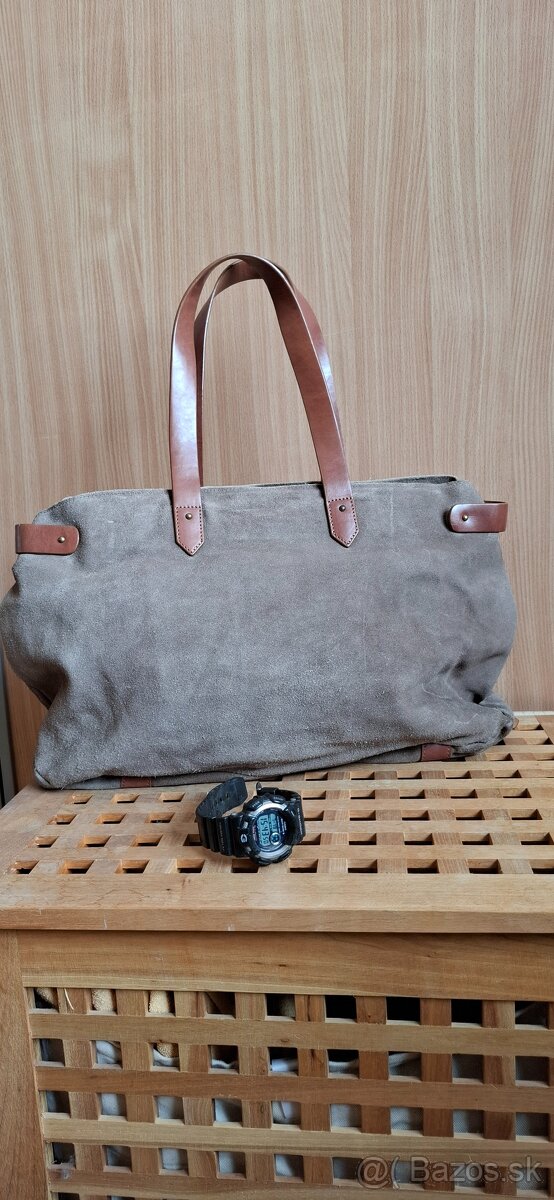 Kabelka č6), brúsenie koža