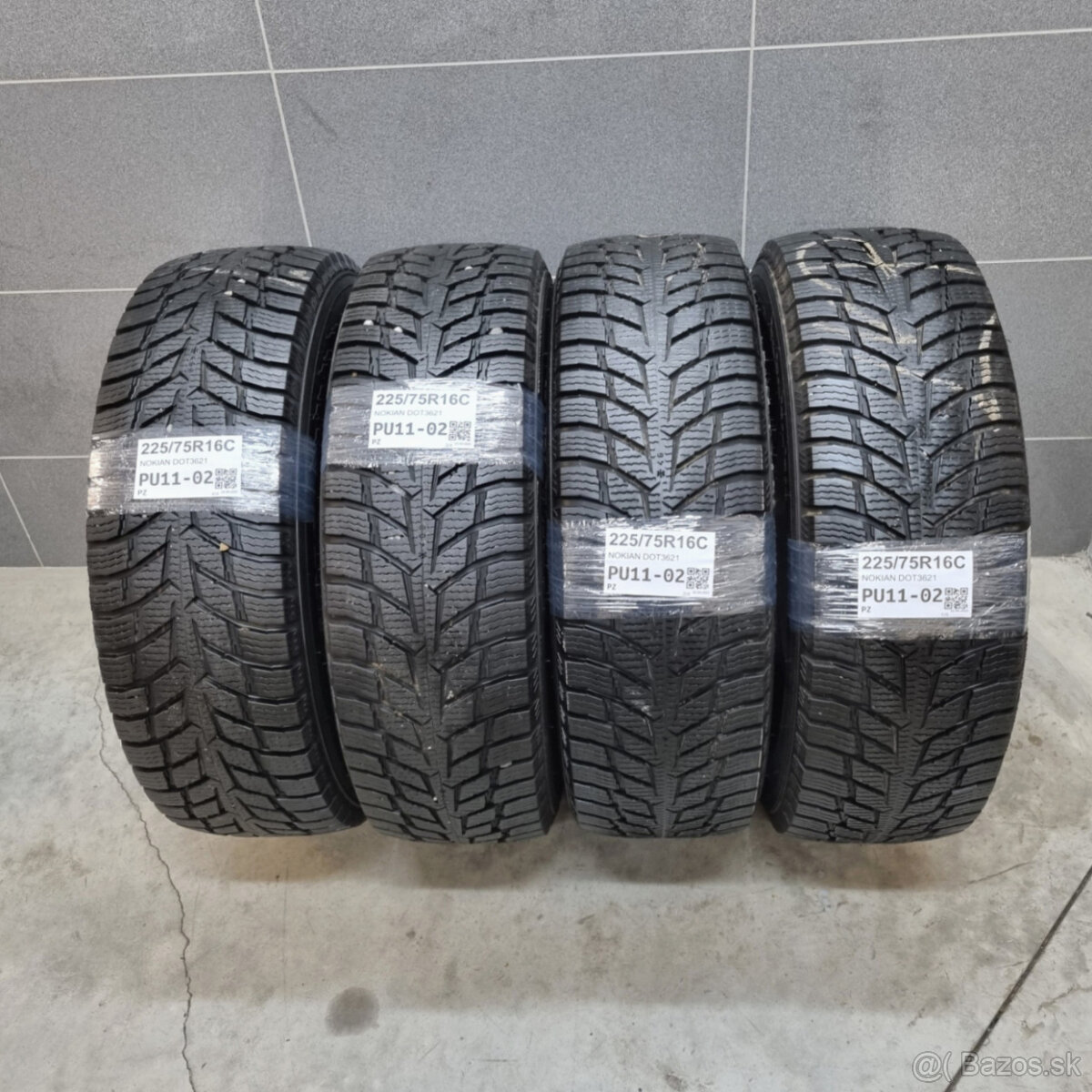 Zimné dodávkové pneumatiky 225/75 R16C NOKIAN