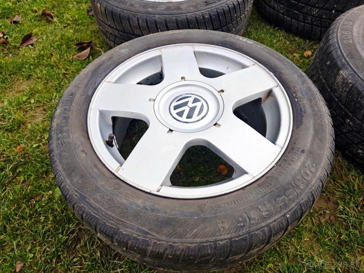 Originálne hliníkové disky VW R16
