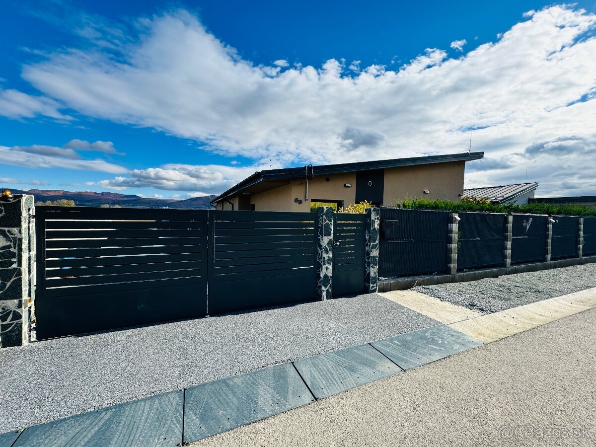 Na predaj moderný rodinný dom vo vysokom štandarde – Gyňov