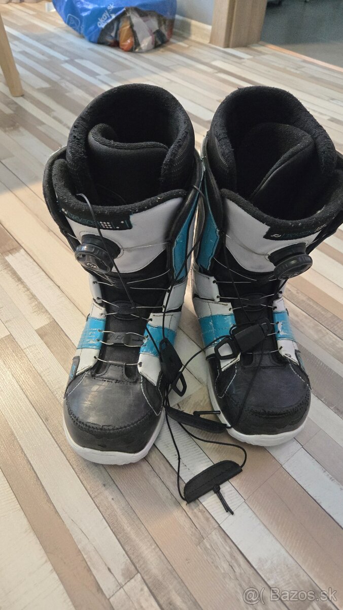 Snowboardové topánky veľkosť 41,5 Ride Jackson Boa