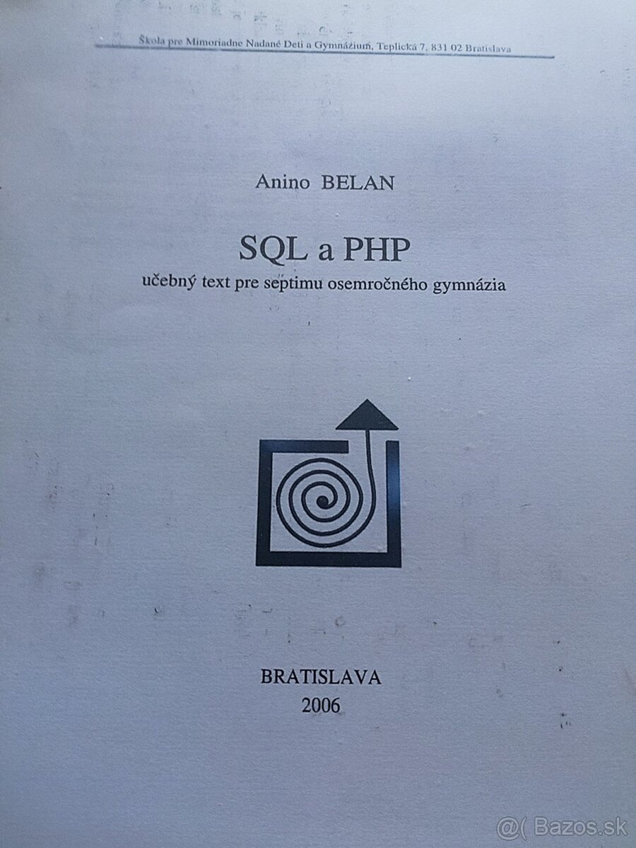 SQL a PHP