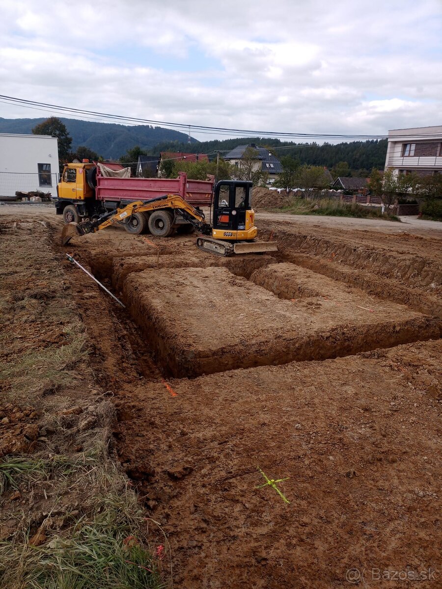 Zemné a výkopové práce,doprava a služby