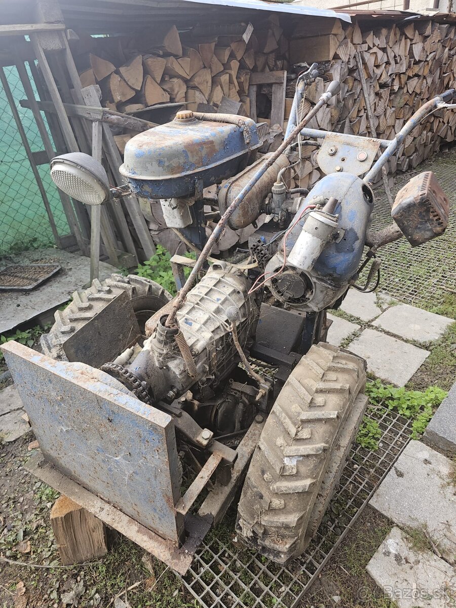 Predám malotraktor domácej výroby