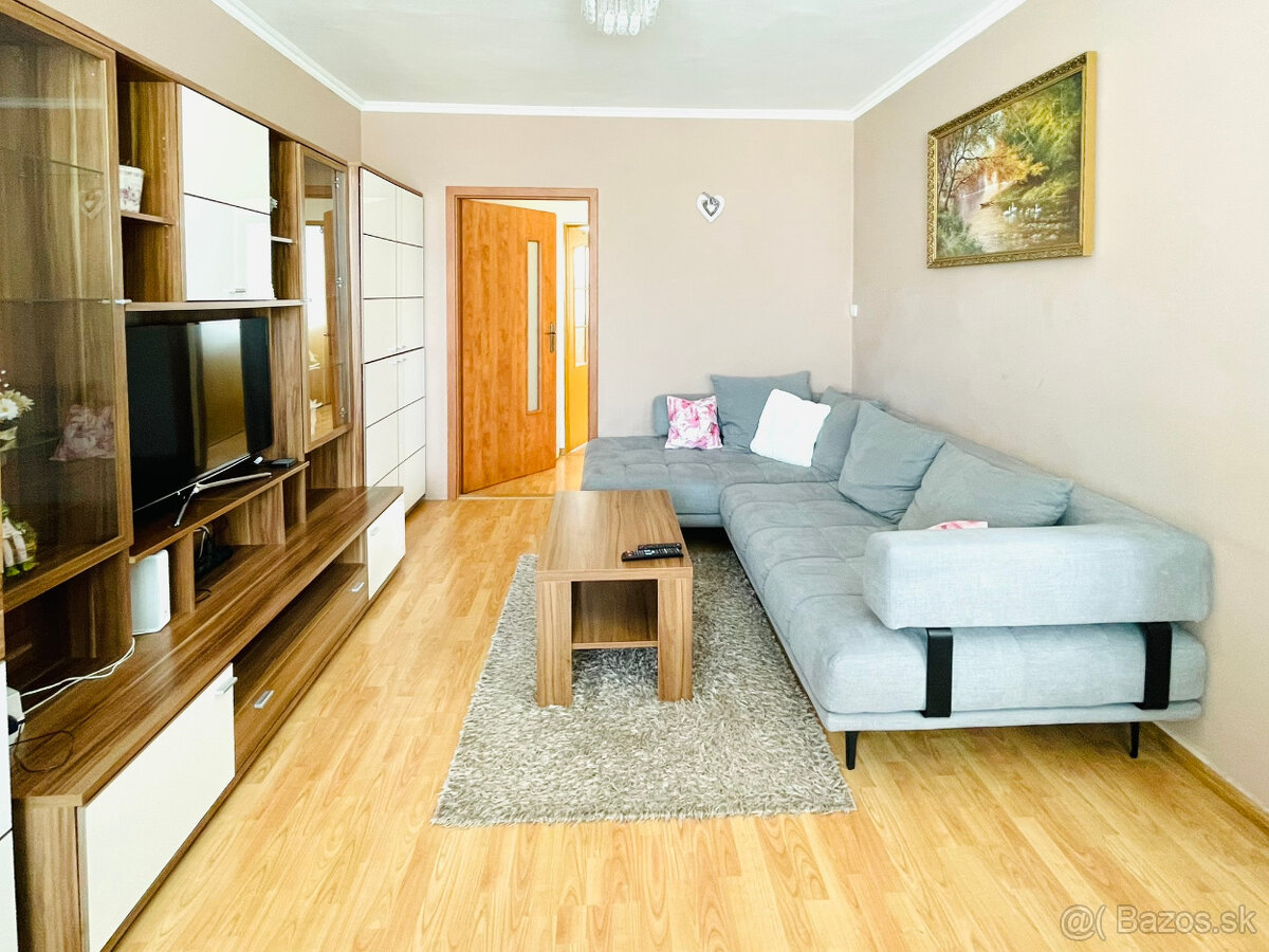 Predám útulný a slnečný 3-izbový byt s loggiou