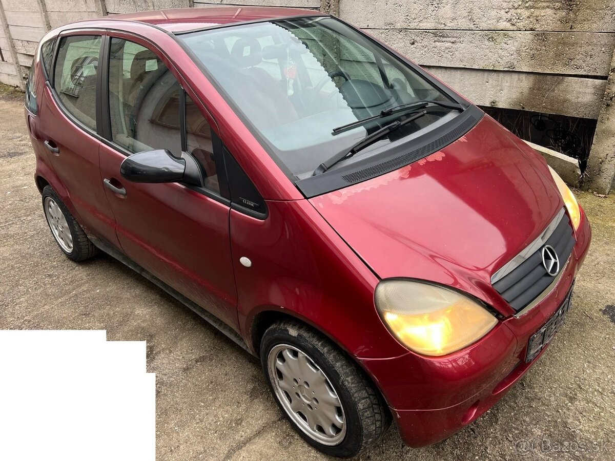 predam diely na mercedes benz a 160 cdi 44kw w168 poštou aj
