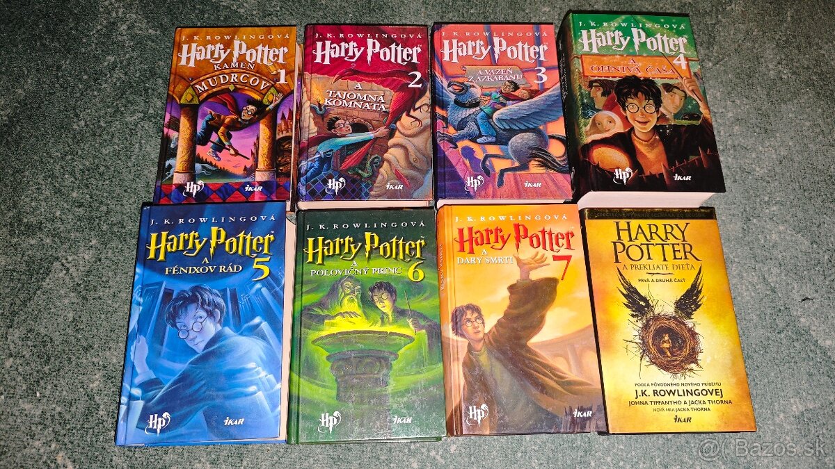 Harry Potter KOMPLET 1vydanie