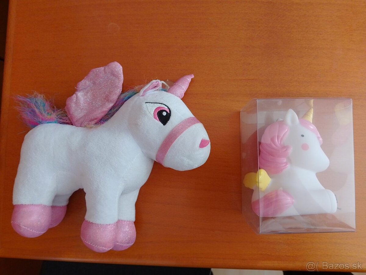 Unicorn (lampa a plyšák)