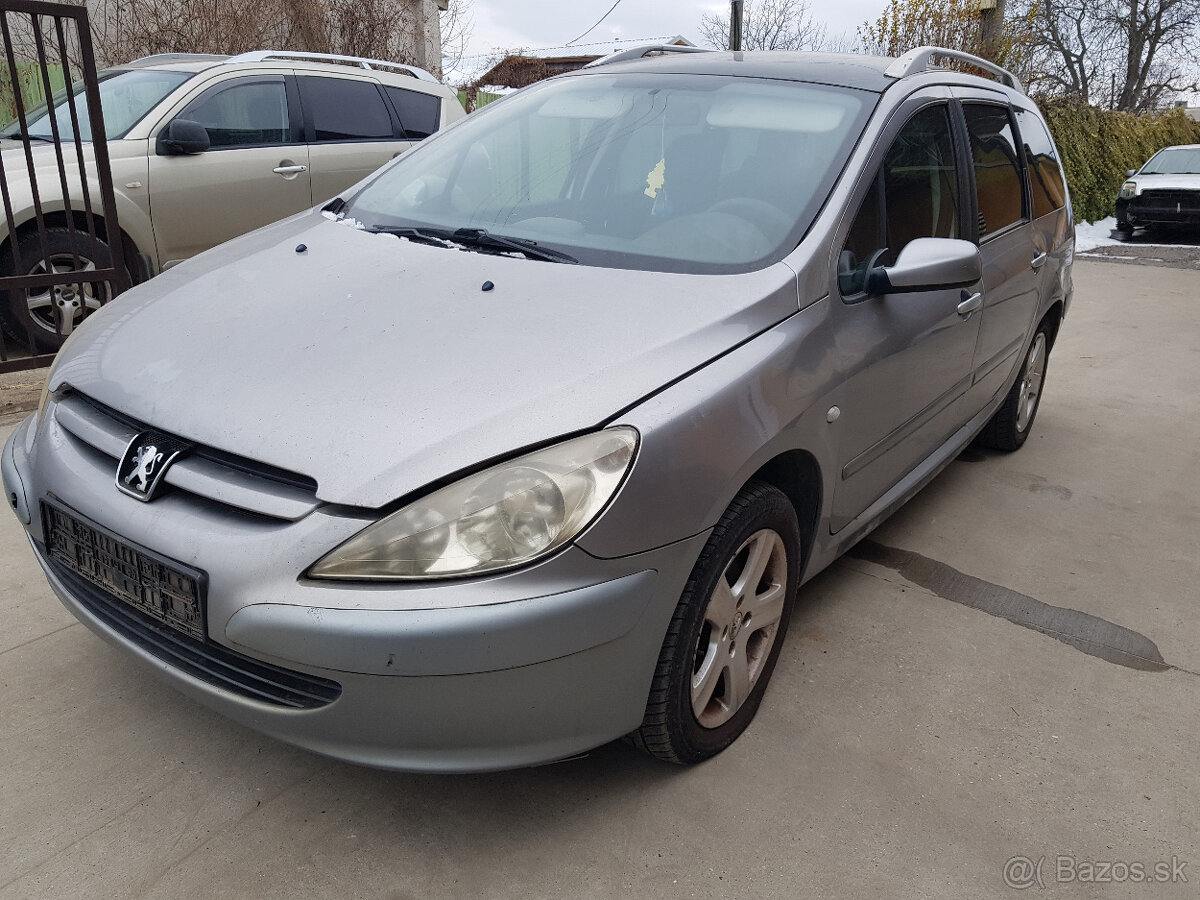 PEUGEOT 307 SW 1,6B 80KW RV.2003