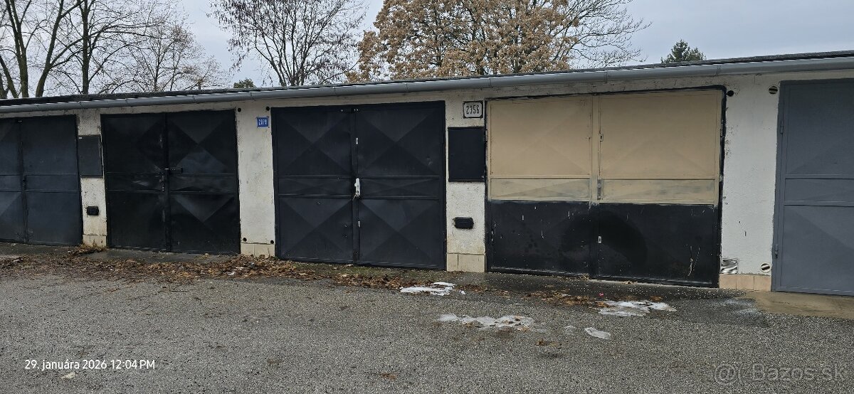 Garáž v Rimavskej Sobote na predaj