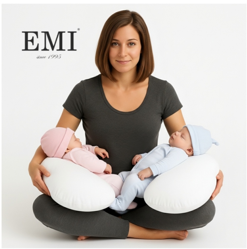 Dvojičkovský vankúš na kojenie