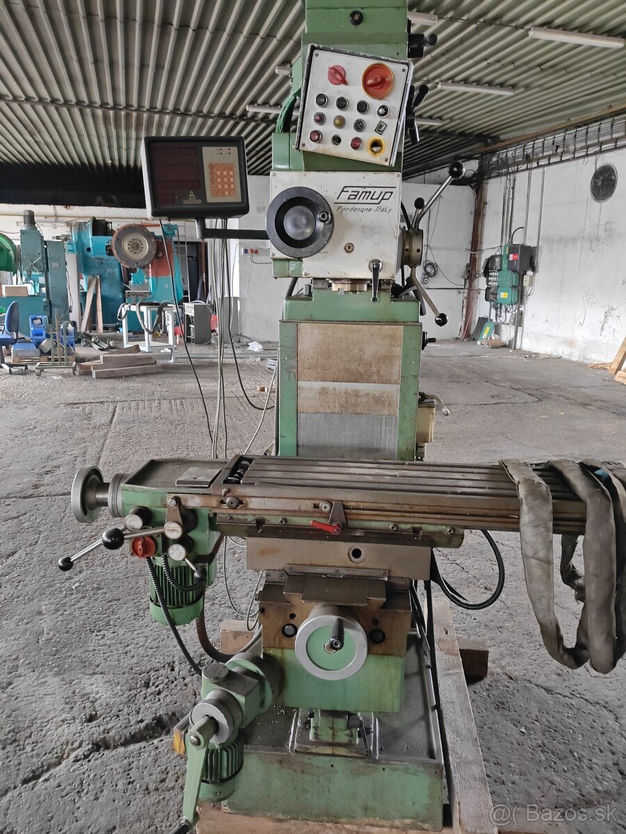 Frézka, rovinna bruška a vrtacka