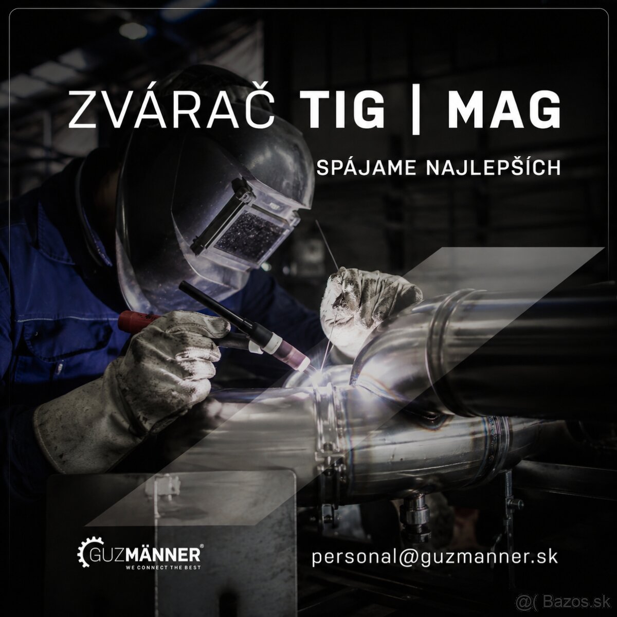 ZVÁRAČ TIG/MAG | NEMECKO | GUZMÄNNER s.r.o.