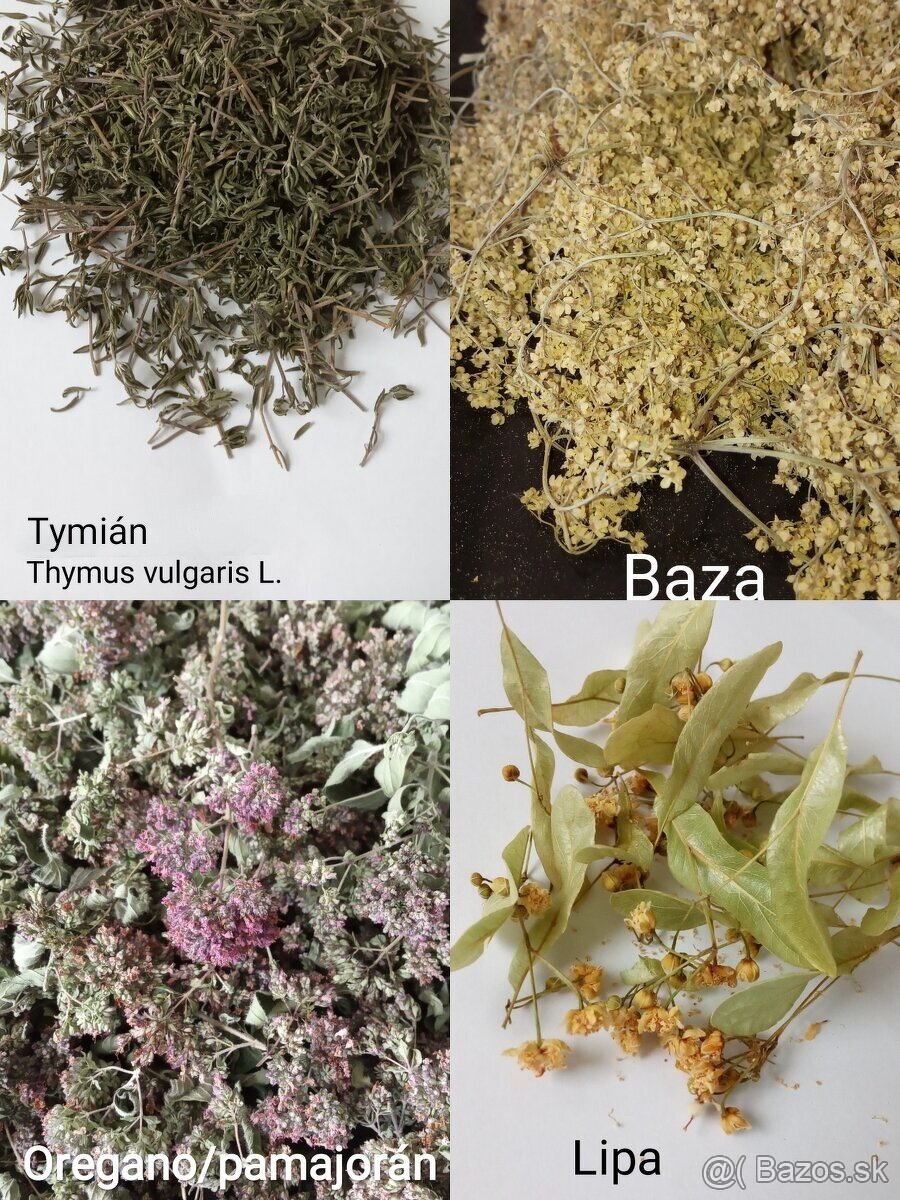 Sušené bylinky/sypaný čaj/korenie