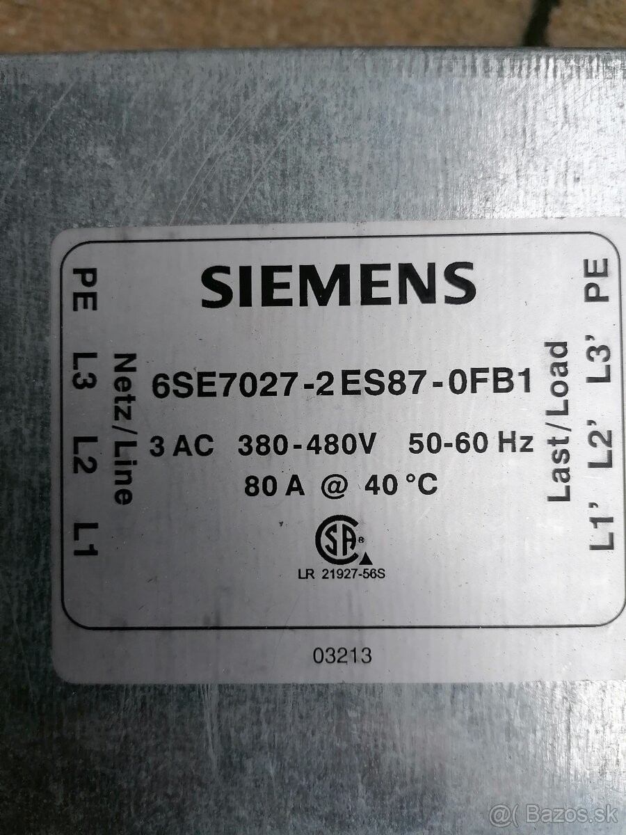 Predám tlmivku Siemens 6ES7027-2ES87-0FB1