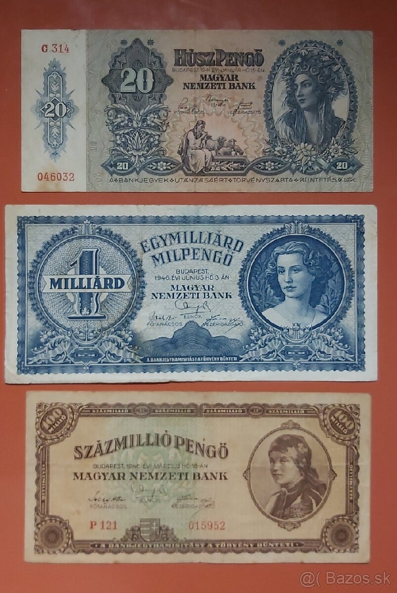 Bankovky Maďarska
