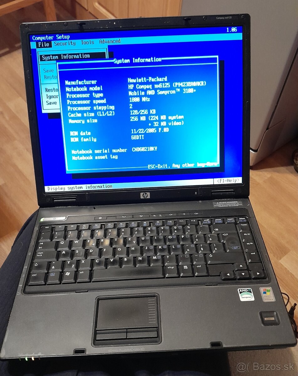 Hp Nx 6125