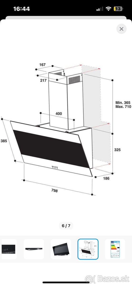 Digestor 80cm