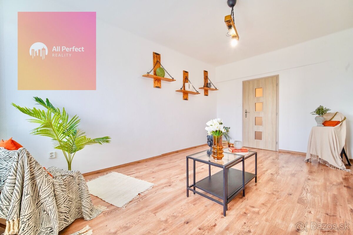 Predaj 2 izbový byt s balkónom v Seredi s dlhodobým nájomcom