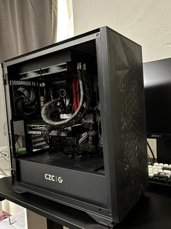 Herný PC, RTX 3060Ti, ryzen 5 5600, 32GB RAM