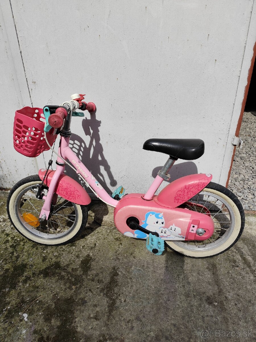 Dievčenský bicykel Btwin500