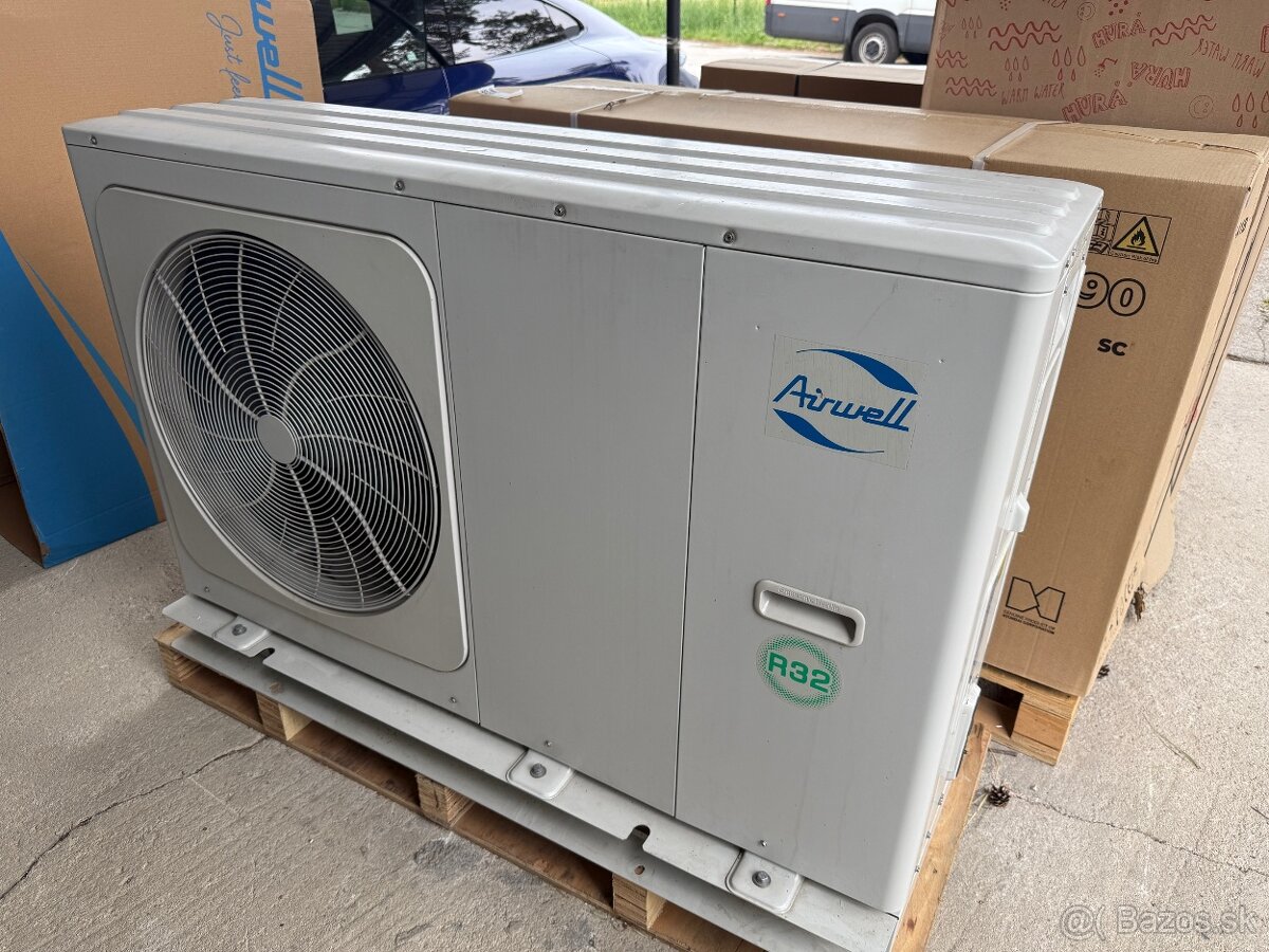 TEPELNÉ ĆERPADLO VZDUCH-VODA AIRWELL 8kW